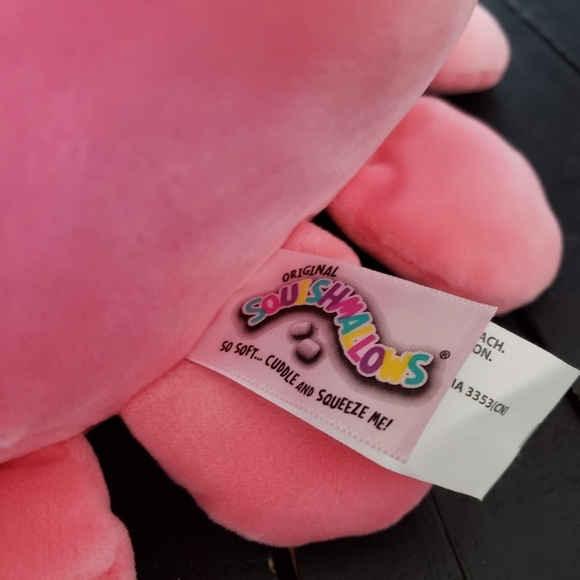 Squishmallow Pink Octopus Stuffed Plush Animal Toy Soft Abby Valentine's Day - Picture 6 of 7